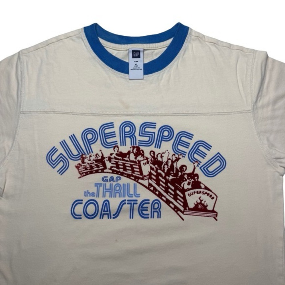 Vintage GAP superspeed coaster shirt YOUTH 12